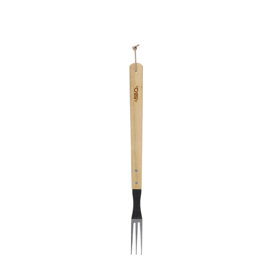 Bbq barbecue vork rvs 46cm