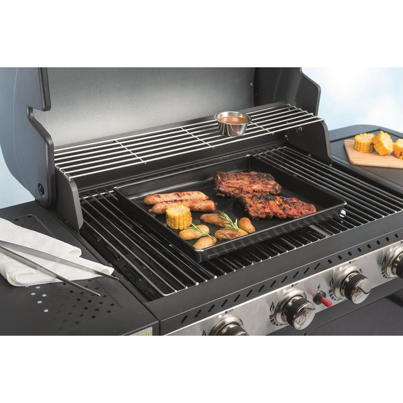 Load image into Gallery viewer, Nostik barbecue en ovenschaal 28x35x4 cm zwart
