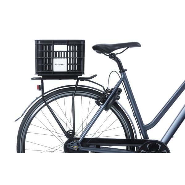 Load image into Gallery viewer, Basil fietskrat S - klein - 17.5 liter - zwart
