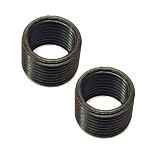 Cycplus draadbusje cyclus voor derailleuroog m10 m12 (2 stuks) - zwart
