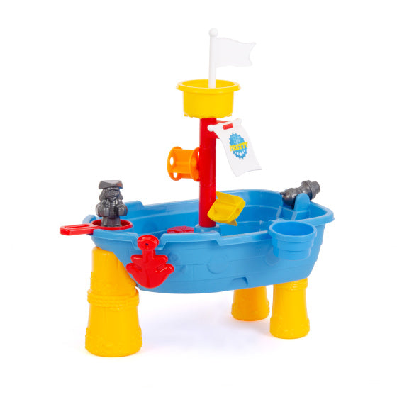 Load image into Gallery viewer, Beach toys compact zand- en watertafel met accessoires 21-delig
