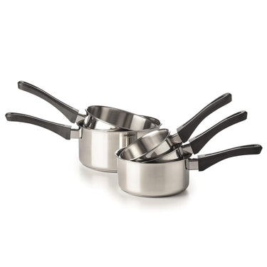 Beka polo 5-delige steelpannenset 12-14-16-18-20cm