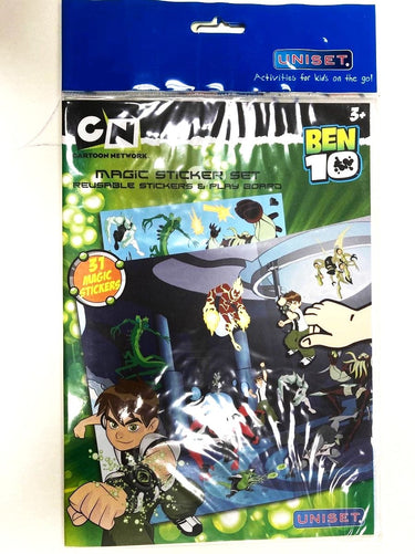 Van der doelen ben 10 raamstickers met panorama