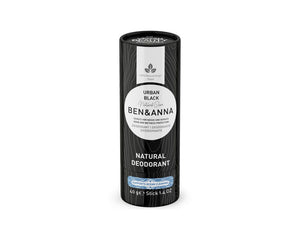Ben anna deodorant in papiertube - urban black - 40 gram