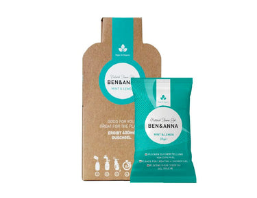 Ben anna douchegel - vlokken - mint lemon - 2x20gr.