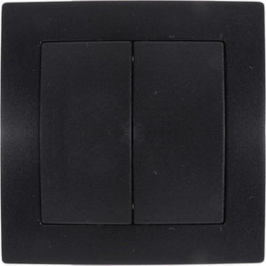 Enzo benson inbouw schakelaar serie zwart - 4650035