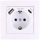 Enzo benson inbouw stopcontact ra + usb + usb-c wit - 4650012