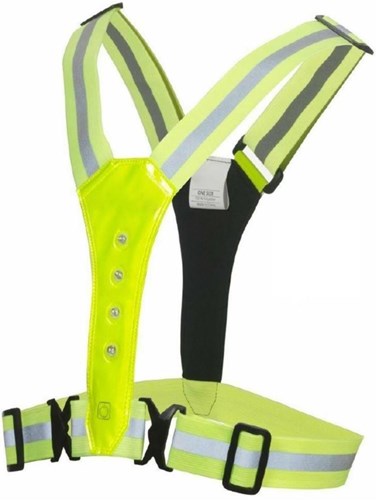 Enzo benson led veiligheidsvest reflecterend met led - 5700333