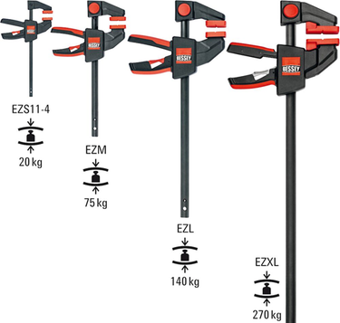 Bessey ezl308 eénhands lijmtang 300 80 - ezl308