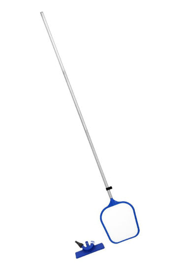 Load image into Gallery viewer, Bestway Basic Schoonmaakset Inclusief Telescoopsteel Blauw
