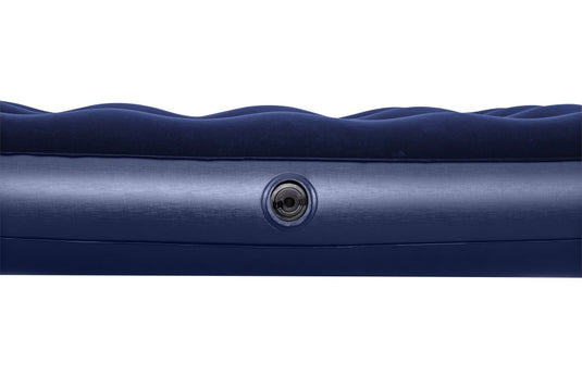 Bestway Flocked 22 Full Luchtbed 191 x 137 cm Blauw