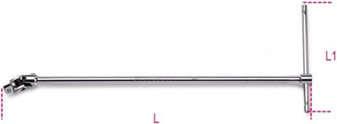 Beta 1 4” t-sleutel met cardangewricht 900 40 - 009000843