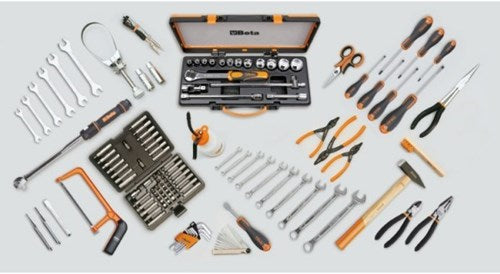 Beta 5940sbk assortiment van 124 gereedschappen - 059401082 - 059401082