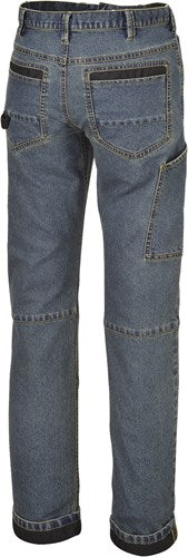 Laden Sie das Bild in Galerie -Viewer, Beta work werkspijkerbroek in stretch denim katoen slim fit 7526 xs - 075260046
