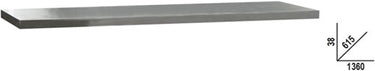 Beta c45pro pxe 2 werkblad inox | 1,3 mt - 045002133