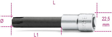 Beta dopsleutel met speciaal profiel 920es 10 - 009200590