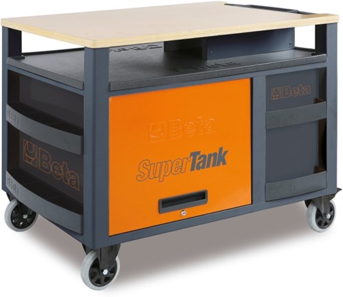 Load image into Gallery viewer, Beta rsc28-o-supertank werkbank met 10 laden - 028003001
