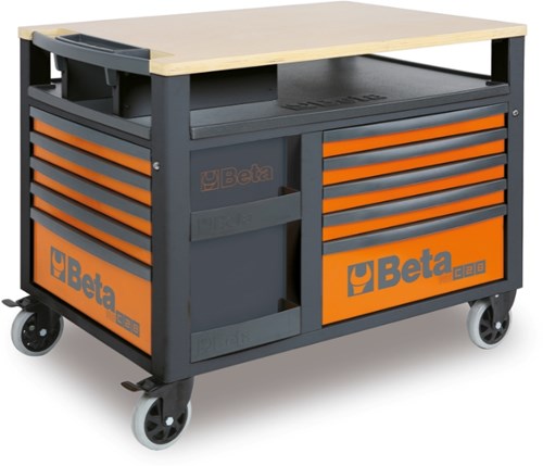 Load image into Gallery viewer, Beta rsc28-o-supertank werkbank met 10 laden - 028003001

