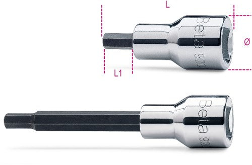 Beta schroevendraaierdoppen voor binnenzeskant schroeven 920pe 5l - 009200415