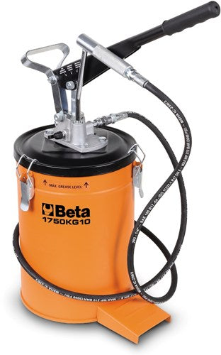 Beta vetafgifte pomp met pistool, 10 kg, met hogedruk slang, 2 m 1750kg10 - 017500100