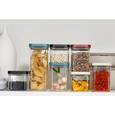Mepal koelkastdoos omnia ontbijt duo - zwart 21,9x14,9x9,4cm 500 ml + 1200 ml