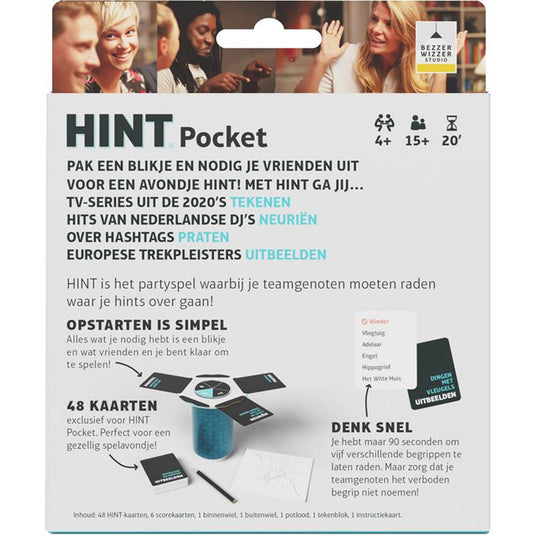 Bezzerwizzer hint pocket bordspel