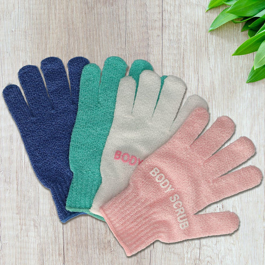 Bath fun scrubhandschoen assorti