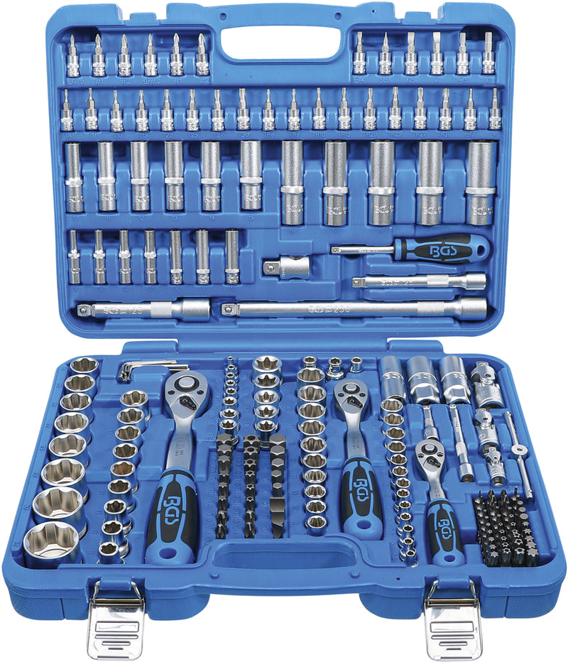 Load image into Gallery viewer, Bgs technic socket set super lock 192 pieces
