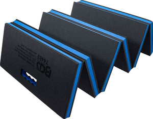 Bgs technic 3-in-1 foldable soft foam knee and work mat