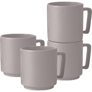 Berlingerhaus mokset aardewerk 4-delig taupe
