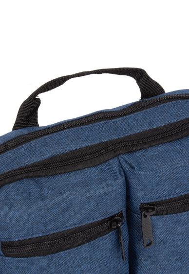 Bike drops stuurtas met schouderhengsel nylon 3l navy