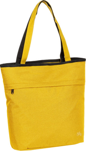 Bike drops shopper fietstas nylon 21l geel