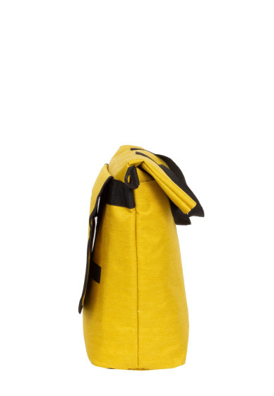 Bike drops shopper fietstas met schouderhengsel nylon 12l geel