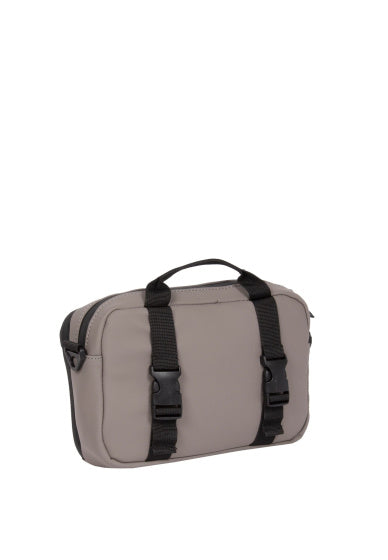 Load image into Gallery viewer, Bike splash waterafstotende stuurtas met schouderhengsel 3l taupe
