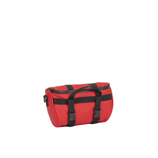 Bike splash waterafstotende stuurtas met schouderhengsel 3l rood