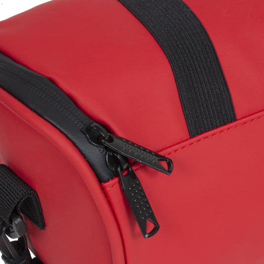 Bike splash waterafstotende stuurtas met schouderhengsel 3l rood