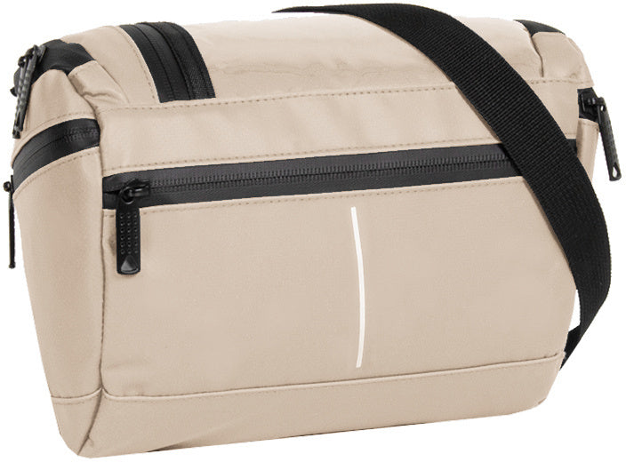 Load image into Gallery viewer, Bike splash waterafstotende stuurtas met schouderhengsel 5l beige
