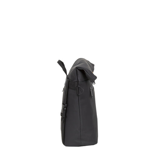 Bike splash waterafstotende stuurtas met schouderhengsel 6l zwart