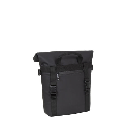 Bike splash waterafstotende stuurtas met schouderhengsel 6l zwart
