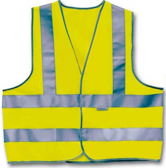 Veiligheidshesje 3 Strepen Unisex Geel Maat M