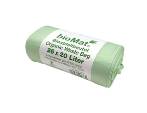 Biomat composteerbare vuilniszakken 20l - 26 st.