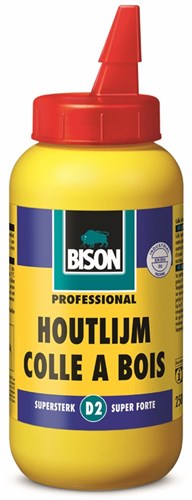 Bison houtlijm bot 250g*12 nlfr - 1337100 - 1337100
