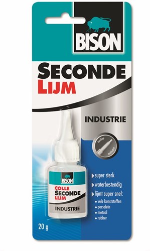 Bison secondelijm industrie 20 gram