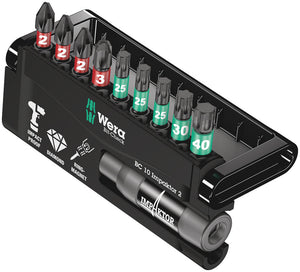 Imp wera bit-check 10 aktor 2, 10 -delig - 1 stuk(s) - 05057682001