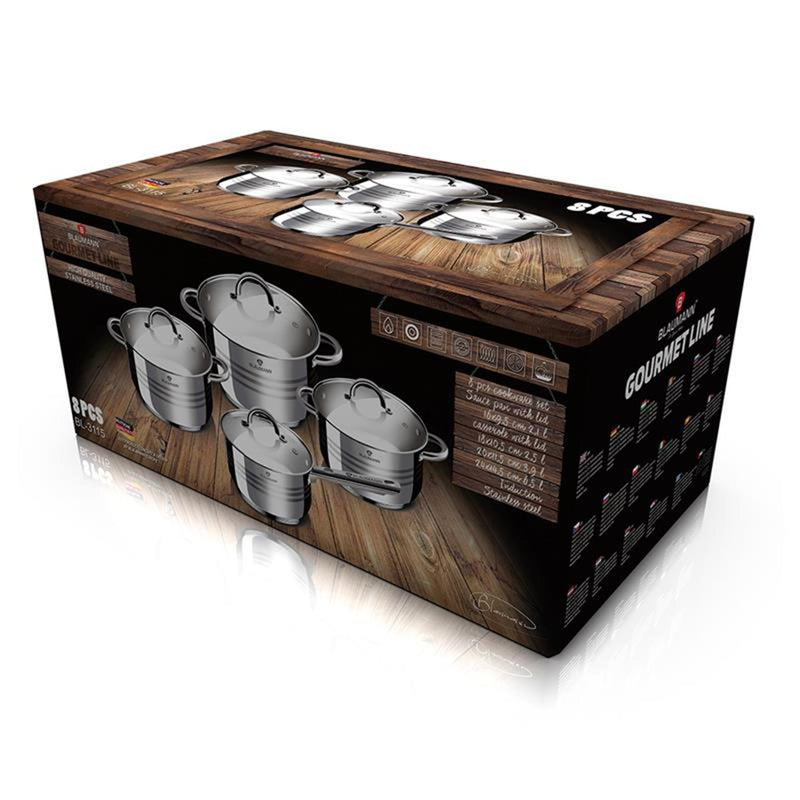 Load image into Gallery viewer, Berlingerhaus pannenset 8-dlg gourmet
