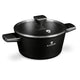 Blaumann black silver collection braadpan met deksel ã˜24cm