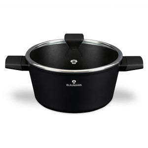 Blaumann black silver braadpan ø28cm