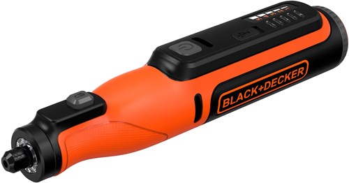 Load image into Gallery viewer, Black+decker bcrt8ik 7.2v multigereedschap met 52 accessoires in koffer - bcrt8ik-xj
