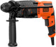 Black+decker behs01 650w 1.4j sds+ boorhamer | zijhandgreep | dieptestop | 6mm en 8mm betonboor | boorkopadapter - behs01-qs