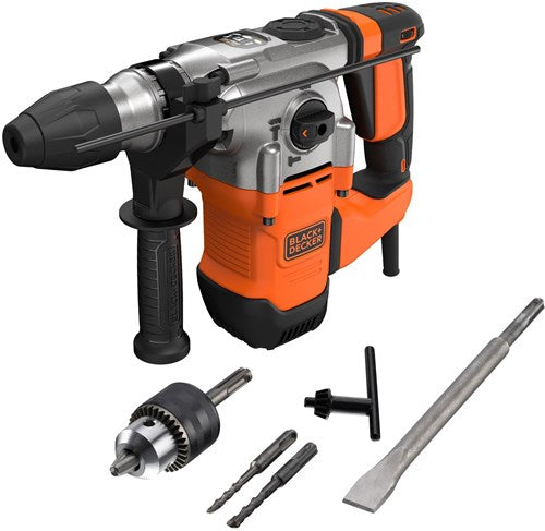 Load image into Gallery viewer, Black+decker behs03k 1250w 3.7j sds+ boorhamer | in koffer - behs03k-qs
